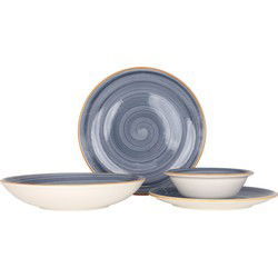 Bonna Serviesset - Aura Dusk - 24 delig - 6 Personen - Porselein