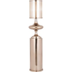 PTMD Windlicht Rodire - 26x26x125 cm - Staal - Brons