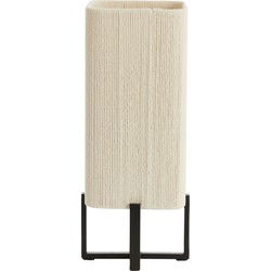 Light & Living - Tafellamp WYN - Ø16.5x39cm - Zwart