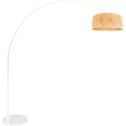 Steinhauer vloerlamp Sparkled light - wit - metaal - 50 cm - E27 fitting - 3785W