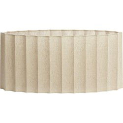 Lampenkap ovaal Disli - Crème - 58x24x27cm