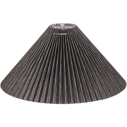 Housevitamin Pleated Lampshade - Polyester- Black - M