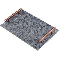 Buccan - Marmeren Tapas Tray - Borrelplank 30 x 20 cm - Zwart