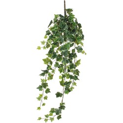 Mica Decorations Hedera Kunst Hangplant - H86 cm - Groen Bont