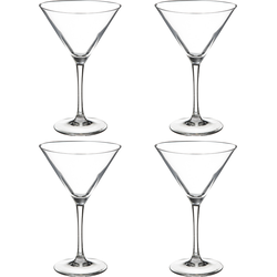 OTIX Martini Glazen - Transparant - 4 Stuks - 300 ml - Cocktail Set