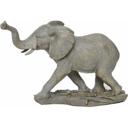 Lolaa Ornament Elephant grijs 19cm