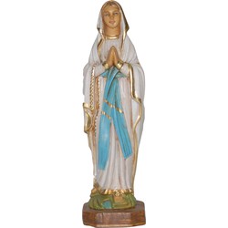 Maria beeldje - biddend - 15 cm - polystone - religieuze beelden - Kerstbeeldjes