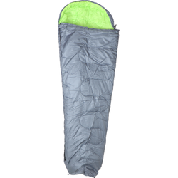 HIXA Mummy Slaapzak Volwassenen - Grijs - Groen- 210x80 cm - Polyester