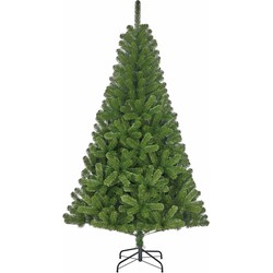 Black Box Kunstkerstboom Charlton - 127x127x215 cm - Pvc - Groen