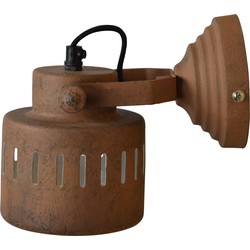Wandlamp Vintage Ø11,5cm rusty