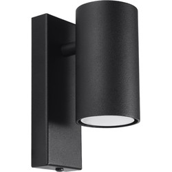 Moderne wandlamp Eklund Zwart