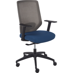 Beliani VIRTUOSO - Bureaustoel-Blauw-Polyester, Mesh