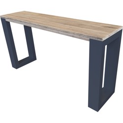 Wood4you - Side table enkel steigerhout