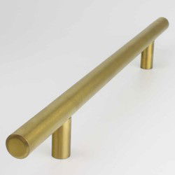 Deurgreep Marita - messing - 160 mm - Modern - Deurgrepenwinkel.nl