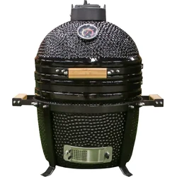 Fonteyn | Kamado BBQ met Accessoires | Shorty 15 | Black"