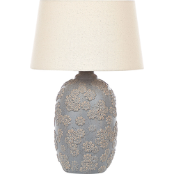 FERREY  - Tafellamp - Lichtbeige - Keramiek