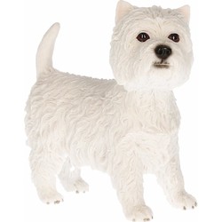 West Highland Terrier decoratie beeldje 12 cm - Beeldjes