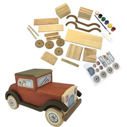 Egmont Toys Egmont Toys Knutselpakket houten Oldtimer auto