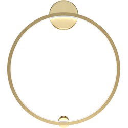 Maytoni - Wandlamp Halo - Messing - Ø60