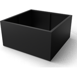 Artus rechthoekige Aluminium plantenbakken Lengte: 2000 Breedte: 500 Hoogte: 600
