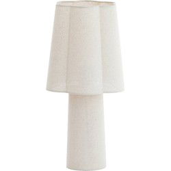 Light & Living - tafellamp - Musaby - beige - textiel - schemerlamp - E27 - 1892826