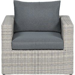 Silverbird lounge fauteuil vintage willow H dia. 6mm/ r. black - Garden Impressions