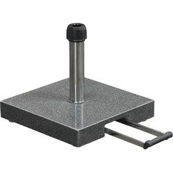 Einstein granieten parasolvoet - 40 kg - space grey