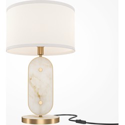 Maytoni - Tafellamp Marmo - Goud - Ø28
