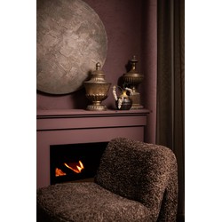 PTMD Deco Object Kristifor - 20x20x51 cm - Keramiek - Brons