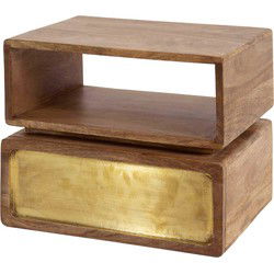 AnLi Style Nachtkastje 1L brass