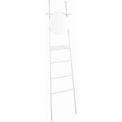 Muurladder Glint - Wit - 46x180 cm