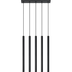 Hanglamp modern pastelo zwart