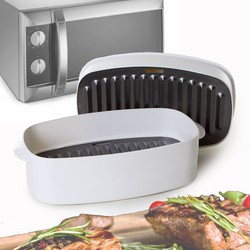 Speciale grillplaat voor magnetron