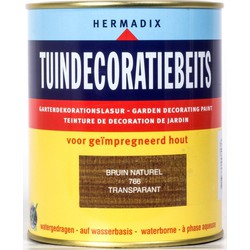 Tuindecoratiebeits 766 bruin 750 ml - Hermadix