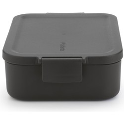 Make and Take Lunchbox medium kunststof Dark Grey - Brabantia