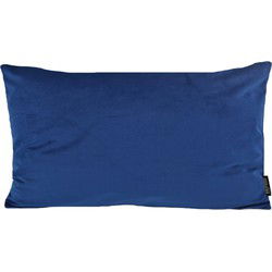Velvet Donkerblauw Long | 30 x 50 cm | Kussenhoes | Polyester