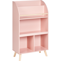 Beliani LILOET - Boekenkast-Roze-MDF