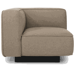 Utopia sofa corner - Dark beige