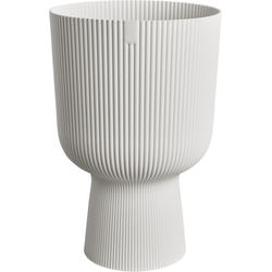 Vibes fold coupe 30cm zijdewit bloempot elho