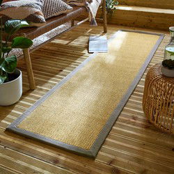 Laagpolig Loper Sisal Look - Grijs 60x230cm - 60x230 cm