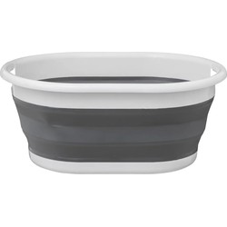 5Five Wasmand opvouwbaar - kunststof - 21L - 54 x 39 x 23 cm - Wasmanden