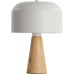 Tafellamp Aimo - Wit - Ø25cm