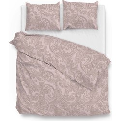 Zo!Home Dekbedovertrek Paisley di Lino Shell Nude 240 x 200 220 cm + 2 slopen 60 x 70 cm