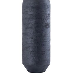 PTMD Bloempot Gerd - 24x24x60 cm - Hout - Zwart