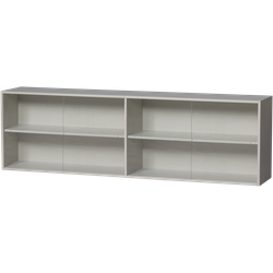 WOOOD Klink Opzetkast - Grenen - Mist - 60x200x35