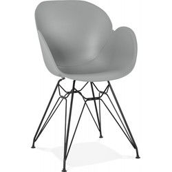 SATELIT design stoel 575x59x85 cm Grijs