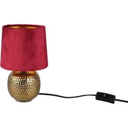 Moderne Tafellamp Sophia - Kunststof - Goud