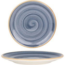 Bonna Dessertbord - Aura Dusk - Porselein - 23 cm - set van 6