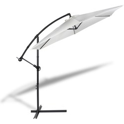 Hangende parasol 300cm - creme - Lifa Living 
