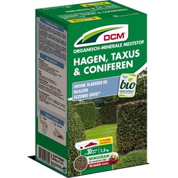 Meststof Taxus, Hagen & Coniferen 1,5 kg - DCM